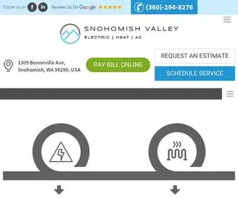 Snohomishvalley.com(AC Repair Installation) Screenshot