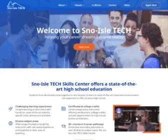 Snoisletech.com(Secondary Education Skills Center) Screenshot