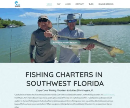 Snookblaster.com(Fort Myers/Cape Coral Fishing Charters) Screenshot