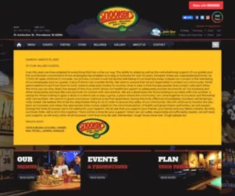 Snookersri.com(Providence, RI) Screenshot