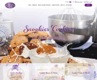 Snookies.com(Cookies Delivered from Our Bakery Shop in LA) Screenshot