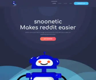 Snoonetic.com(Reddit automation) Screenshot