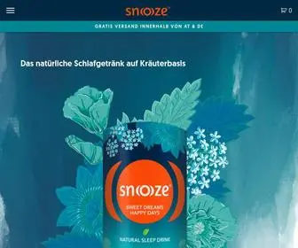 Snoooze.co(Hol' dir jetzt im Shop dein Snoooze) Screenshot