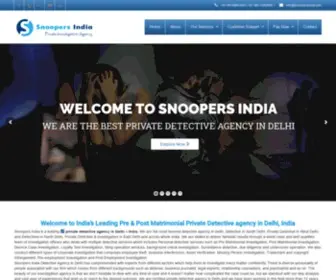 Snoopersindia.com(Snoopers India) Screenshot