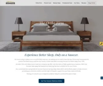 Snoozer.in(Best Premium Spring Mattress Company) Screenshot