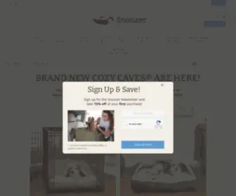 Snoozerpetproducts.com(Snoozer Dog Beds) Screenshot