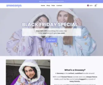 Snoozeys.com(Snoozeys) Screenshot