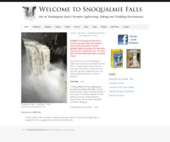 Snoqualmiefalls.com(Official Web Site) Screenshot