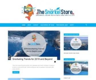 Snorkelstore.net(The Snorkel Store) Screenshot