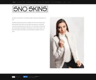 Snoskins.com(SnoSkins) Screenshot