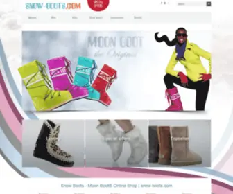 Snow-Boot.com(Snow Boots) Screenshot