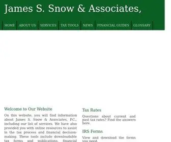 Snowandassociates.com(James S) Screenshot