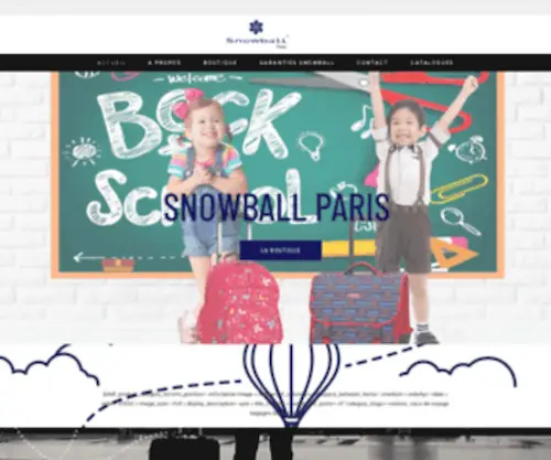 Snowball-Bagages.fr(Accueil) Screenshot