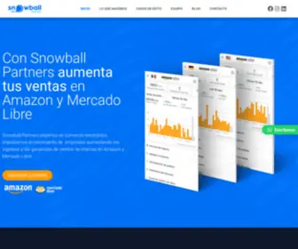 Snowballpartners.mx(Snowball Partners Agencia Especializada en Amazon) Screenshot