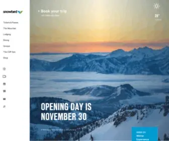 SnowbirdStore.com(Snowbird, Utah - Home of the Longest Season in Utah) Screenshot