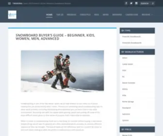 Snowboardcritic.com(Snowboard Buyer's Guide) Screenshot