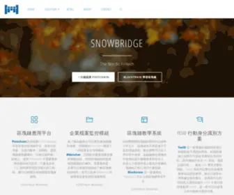Snowbridge.se(The Nordic Fintech) Screenshot
