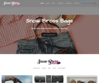 Snowbrossbags.com(Hub of Designer Bags) Screenshot