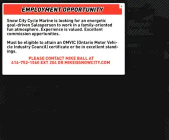 Snowcity.com(Snow City Cycle Marine) Screenshot