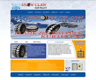 Snowclaw.com.tr(Kar Paleti) Screenshot