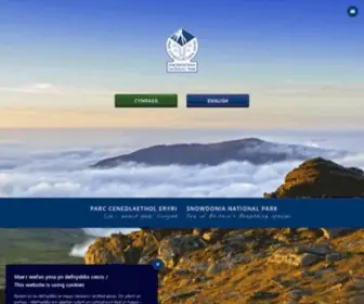 Snowdonia-Npa.gov.uk(Awdurdod Parc Cenedlaethol Eryri) Screenshot