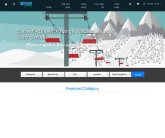 Snowexchange.com.au(Snow Exchange) Screenshot