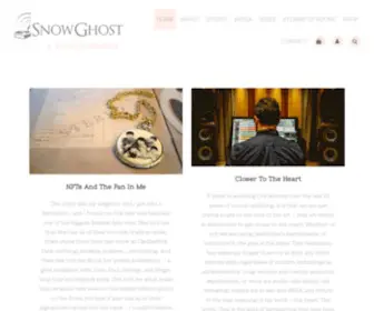 Snowghostmusic.com(SnowGhost Music) Screenshot