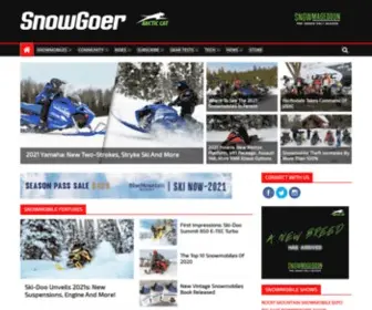Snowgoer.com(Snowmobile Riding) Screenshot