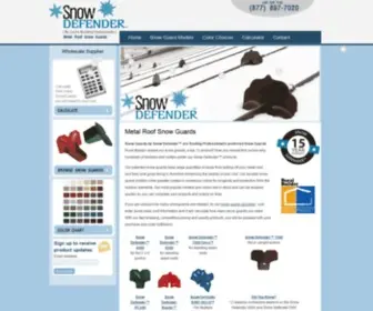 Snowguardsmetalroofs.com(Snow Guards) Screenshot