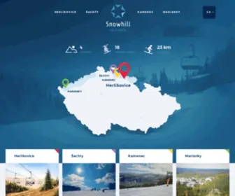 Snowhill.cz(Úvod) Screenshot