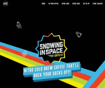 Snowinginspace.com(Nitro Cold Brew Coffee In Creamy & Delicious Flavors) Screenshot