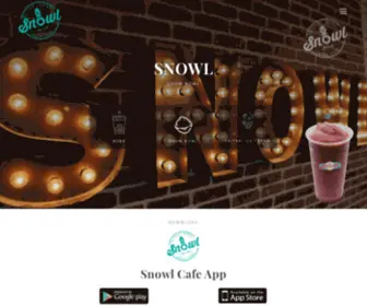 Snowlcafe.com(Snowl Cafe) Screenshot