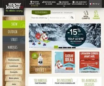 Snowleader.com(Equipement ski) Screenshot