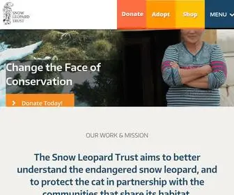 Snowleopard.org(Snow Leopard Trust) Screenshot