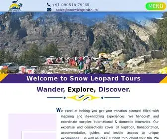 Snowleopardtours.co.in(Snow Leopard Tours) Screenshot