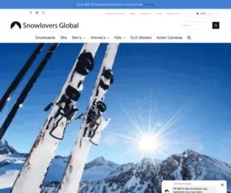 SnowloversGlobal.com(Snowlovers Global) Screenshot