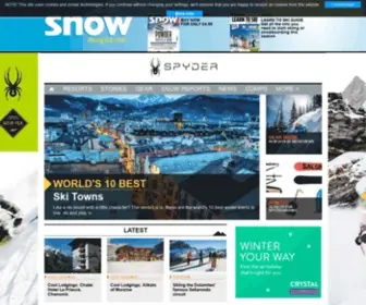 Snowmagazine.com(Snow Magazine) Screenshot