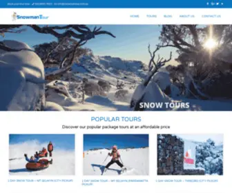 Snowmantour.com.au(Snowmantour) Screenshot