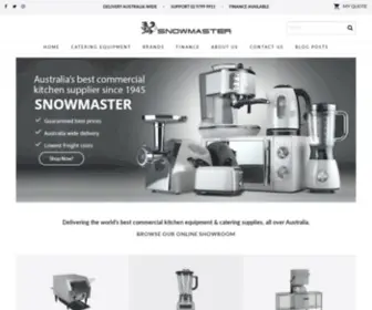 Snowmaster.com.au(Commercial Kitchen Equipment For Sale Sydney & Australia) Screenshot