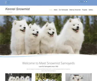 Snowmist.fi(Kennel Snowmist) Screenshot