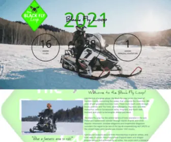 Snowmobile-Maine.com(Black Fly Loop) Screenshot