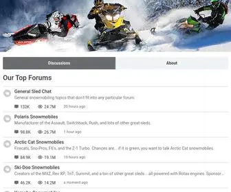 Snowmobileforum.com(Snowmobile Forum) Screenshot