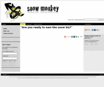 Snowmonkey.ch(Snowmonkey) Screenshot