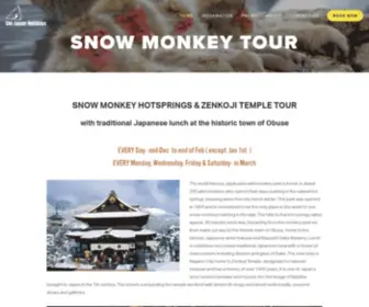 Snowmonkeytour.com(Snow Monkey Tour) Screenshot