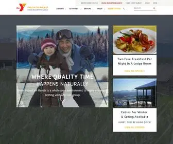 Snowmountainranch.org(YMCA of the Rockies) Screenshot