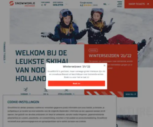 Snowplanet.nl(365 Dagen Sneeuw in Amsterdam) Screenshot