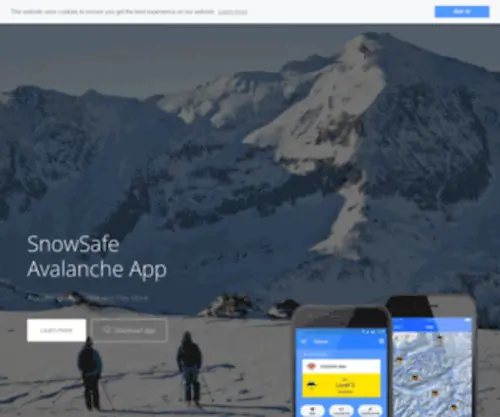 Snowsafe.at(Avalanche App) Screenshot