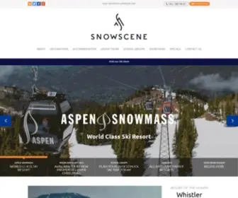 Snowscene.com.au(Holidays) Screenshot