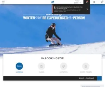 Snowshoemtn.com(Snowshoe Mountain Ski Resort) Screenshot