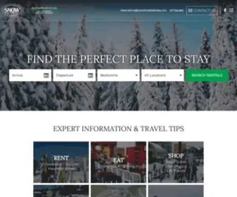 Snowshoerealestate.com(Snowshoe Real Estate) Screenshot